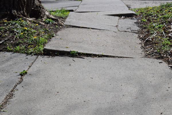 Sidewalk Trip Repair in Tuscaloosa